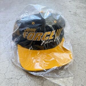 Vintage 90’s Deadstock John Force NHRA Castrol Driver Of The Year Snap Back Hat